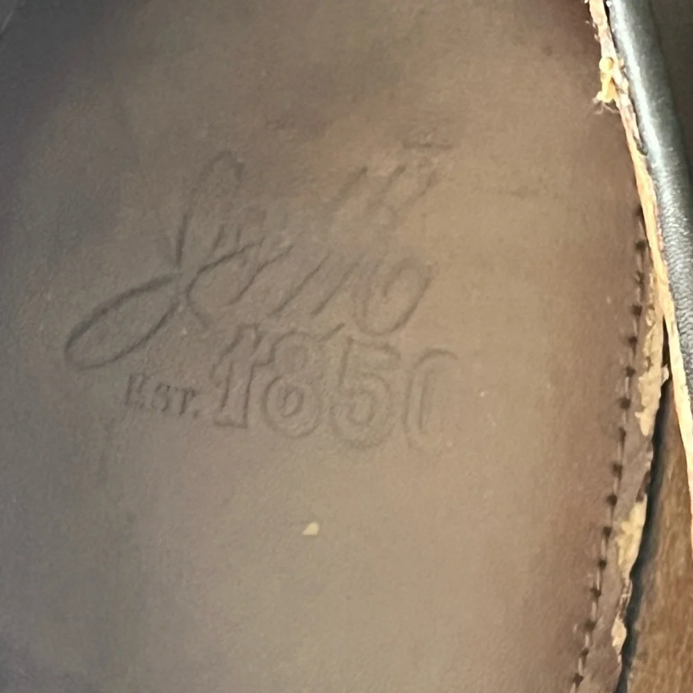 Johnson & Murphy Sz 10M Cap Toe Brown Leather Men's Dress Shoes Preppy Academia